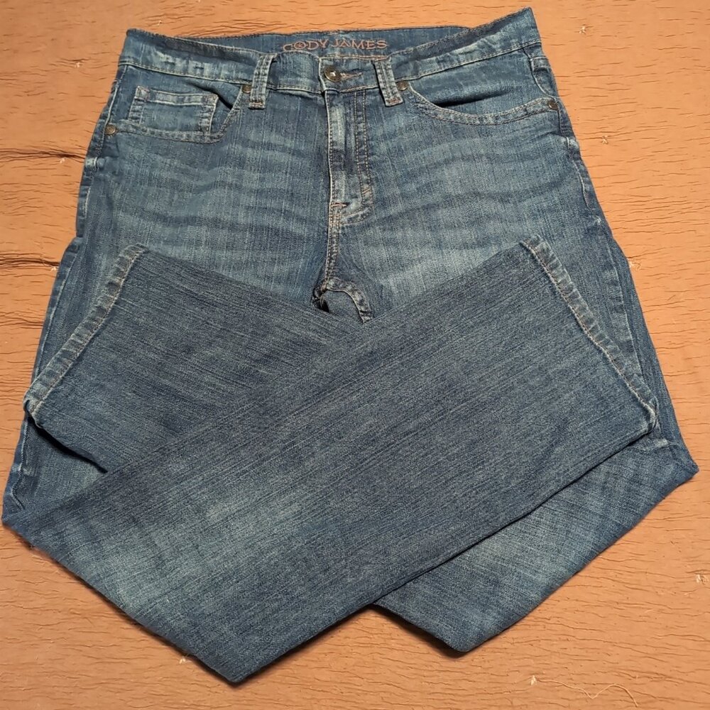 Mens Cody James Jeans Sheridan Straight Dark Wash Rodeo Size 34x32 RN138823